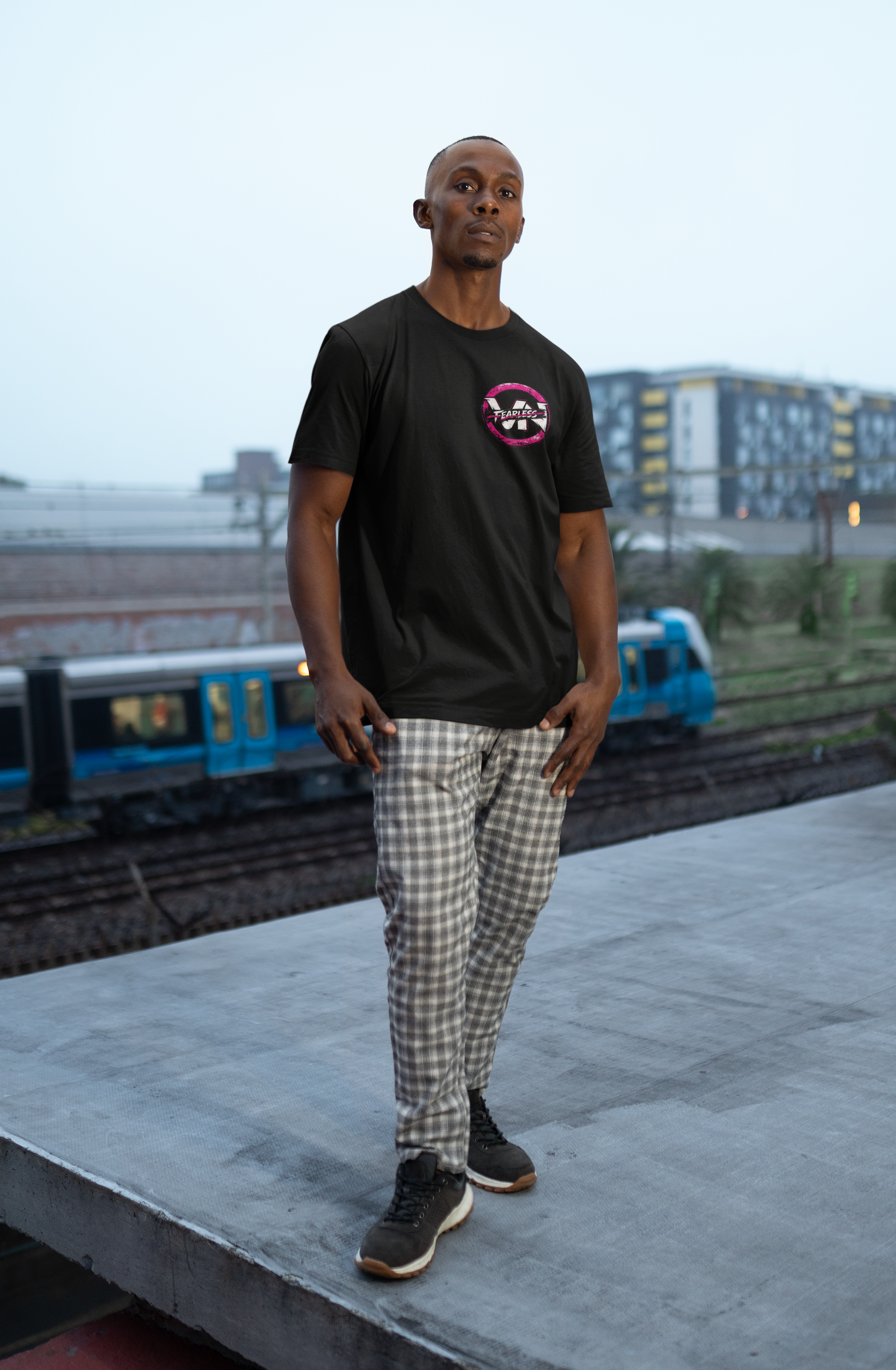 Unisex Fearless Pink